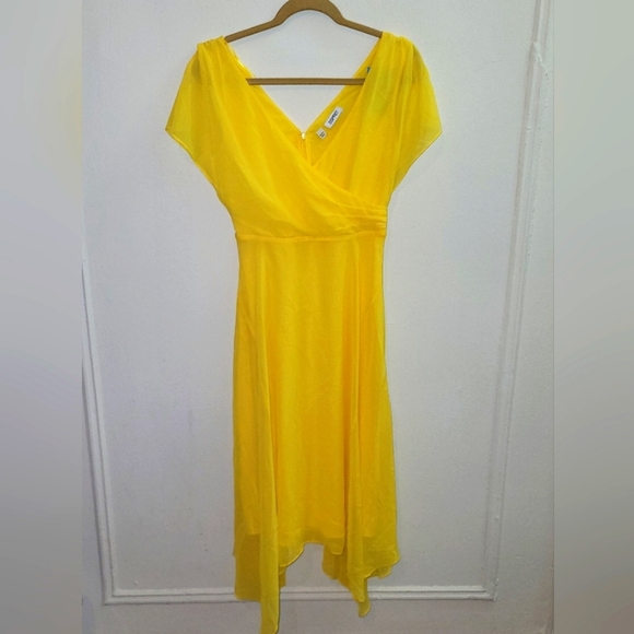 Esprit Flowy Hankerchief Guest of Wedding Dress Sz XS NWT - Picture 1 of 8